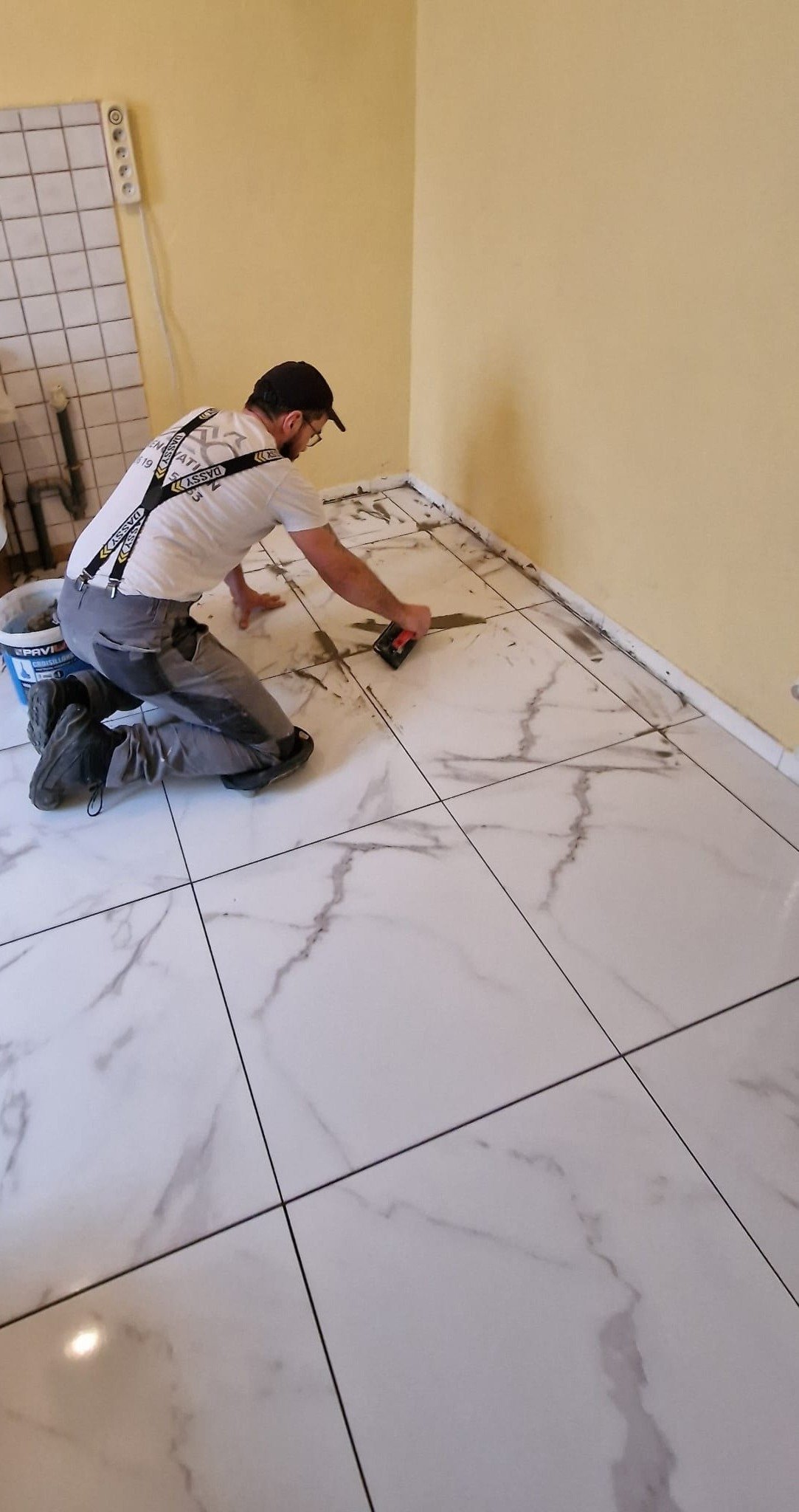 pose de carrelage grans format a charleville - mezieres