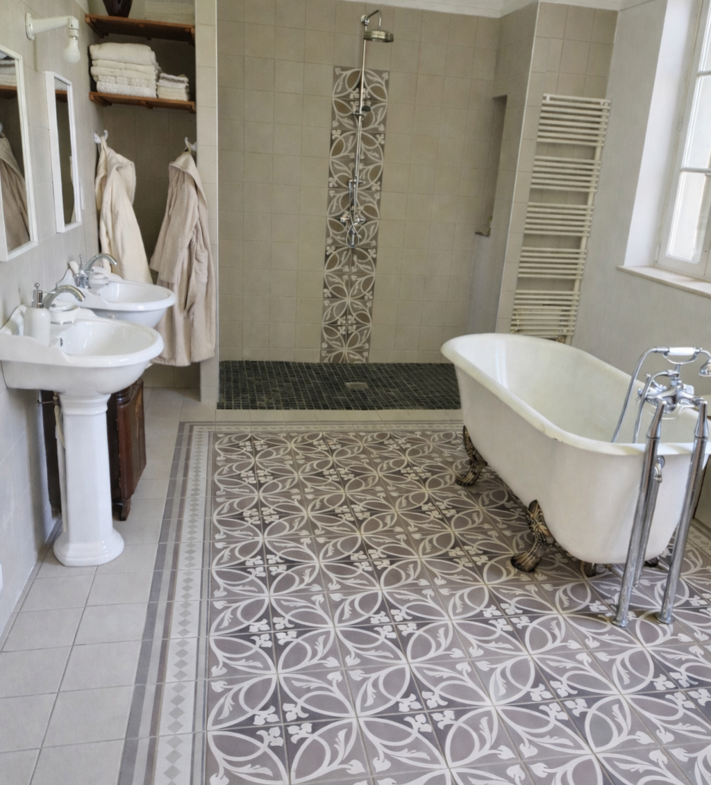 vue finale d’une salle de bain clé en main rénovée à Rethel